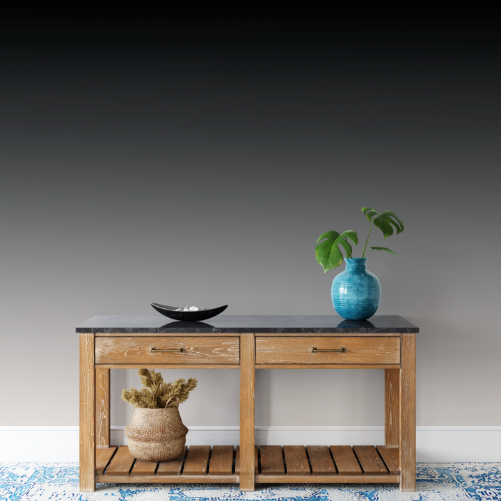 Black and Warm Gray Ombre Wallpaper WW2406