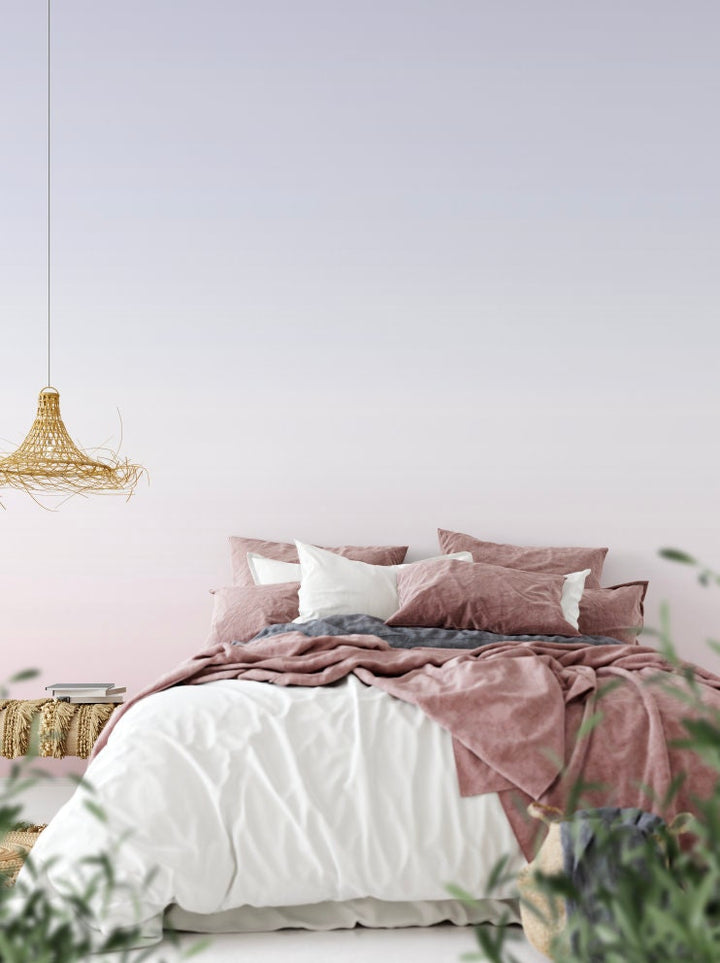 Wallpaper Ombre Pink/ Peel and Stick Wallpaper/ Blushing Periwinkle Pink Ombre Wallpaper/ Removable Wallpaper/ Unpasted/ Pre-Pasted WW2260